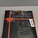 Chicken Shredder Tool Twist Pro - Large Meat Shredder for Chicken Breast, Pulled Pork, Beef with Upgraded Stainless Steel Spikes Wall Mounted Design BPA-Free Kitchen Essentials Gadgets (Black/Black)