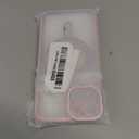 Magnetic Glitter Diamond for iPhone 14 Case[Compatible with MagSafe] Glitter Rhinestone Diamond Camera Lens Protector Plated,Clear Slim Military Drop Shockproof Cover for Women,Pink