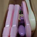 Amagoing Easel for Kids, Adjustable Standing Art Easel for Toddler, Double Magnetic Drawing Board with Painting Accessories, Birthday Christmas Gift for Little Boys Girls, Middle Size (Purple Pink)