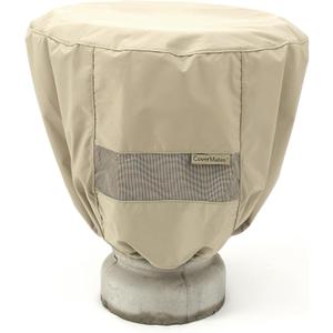 Covermates Bird Bath Cover - Weather Resistant Polyester, Weather Resistant, Elastic Hem, Outdoor Living Covers, 24DIAMETER x 18H, Khaki