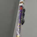 RENGENG Light Up Zoro Sword, 40 Inches Rechargeable Pre-Assembled Plastic Replica Anime Sword with Belt & Stand & Spinner (Yama Enma Purple)