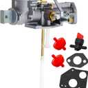 SYOWADA 299437 Carburetor Replacement For B&S 135200 130200 100200 4 Cycle Small Engine, 297599 Carb Kit Replacement For Bs 130201 130202 130203 130205 130206 130207 130231 130233 130236