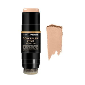 Men's Concealer Stick with Brush for Dark Circles Eraser, Medium Light