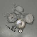 Blulu 4 Pieces Mason Jar Spout Lids for 2.75" Regular Mouth Mason Jar, Pour Oil Spout Lid with Caps