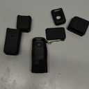 Frevyve Case for DJI Osmo Pocket 3/Xtra Muse Camera, Soft Silicone Protective Case, Slim Fit Skin with mic Cover and Screen Protector Accessories for Osmo Pocket 3/Xtra Muse,Anti-Scratch (Black)