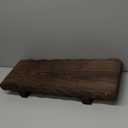 Briwooody 22 x 9 Inch Large Decorative Found Wood Board Farmhouse Wood Riser Pedestal Stand for Kitchen Bathroom Counter, Rustic Wooden Board for Plant, Jewelry, Vanity, Candle