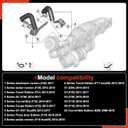 MUNIK 11538663517 Turbocharger Coolant Line for BMW 1 2 3 4 5 Series X1 X3 X4 X5 X6 Z4 125i 220i 320i 328i 420i 428i 520i 528i sDrive20i xDrive20i Replace# 11537588936 11538626655 11538853293 667-553