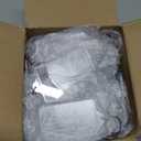 50 Pcs Acrylic Photo Keychain Bulk, Clear Photo Keyrings for Zink Photo Paper 2x3 inch, Shatterproof Acrylic Keychains with Split Rings, DIY Custom Keyring Frames for Gifts, Parties & Crafts