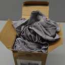 Biscaynebay Wrap Around Bed Skirts with Split Corners for Queen Beds 21" Drop, Silver Grey Elastic Dust Ruffles Easy Fit Wrinkle & Fade Resistant Silky Luxurious Fabric Solid Machine Washable