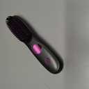 Go Brush Pro for Short Hair, 2026 Upgraded Hair Straightener Brush, Portable Cordless Straightener Brushs for Travel, Fast Heating Hair Straightener with LCD Temperature Display, Travel Gift (Black)