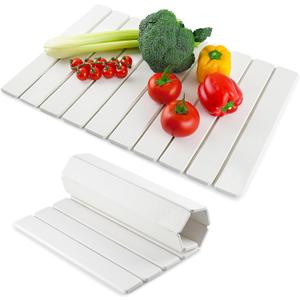 Stone Dish Drying Mat for Kitchen Counter | 24"16" Diatomaceous Earth Quick-Dry Absorbent Large Dry Mats White