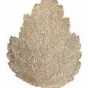 Ornament Leaf Vinyl Placemat 4Pk