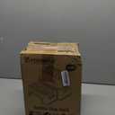 Forbena Toddler Step Stool for Bathroom Sink, 2 Step Stool for Kids Toilet Potty Training, Non-Slip Toddlers Baby Child Kid Plastic Poop Stools with Handle for Kitchen Counter Bed (White-Grey)