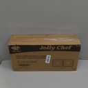 JOLLY CHEF Clamshell Take Out Food Containers, [8 * 8" 50-Pack] To Go Containers Disposable, Sugarcane To Go Box for Thanksgiving, Salad, Lunch