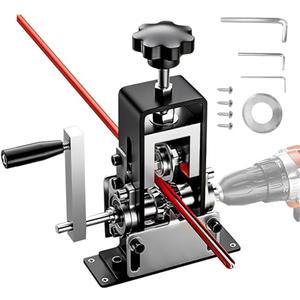 Hizmivos Manual Wire Stripping Machine Gauge Wire 0.06-1 inches,Scrapping Copper Wire Peeler Machine,Drill Powered Hand Crank Wire Stripper Tool for Scrap Copper Recycling