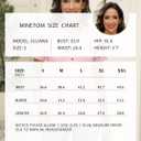 Minetom Women's Lace Short Sleeve Tops Henley Shirts Business Casual Blouses Summer Tops (Pink, L)