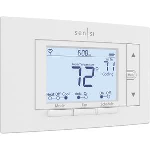 Sensi Smart Thermostat, 100 Years Of Expertise, Wi-Fi, Data Privacy, Programmable, Easy DIY Install, Works With Alexa, Energy Star Certified, Mobile App, ST55