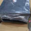 Vesgantti 109" U Shaped Cloud Sectional Sofa, Comfy Corduroy Upholstered Sectional Modular Sofas for Living Room, Modern Modular Couch with 2 Ottoman Deep Seat, Dark Grey