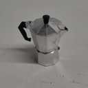 Mixpresso 3 Cup Moka Pot Cuban Coffee Maker, Moka Pot for Gas, Electric Stove Top, Classic Italian Coffee Maker, Stovetop Espresso Maker, Camping Pot Makes 3 Espresso Cup 5 Oz (Stainless Steel)