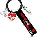 Nurse Keychain Nurses Week Nurse Graduation Gift for Women Graduation Christmas Mothers Day Appreciation Gifts for Nurses Practitioner Female Rn Nicu Nursing Accessories for Work