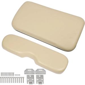 Golf Cart Tan Front Seat Cushion Replacement for EZGO Medalist TXT 1994-2013