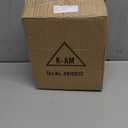 Ceramic Soap Dispenser Set, 2 Pack Hand and Dish Soap Dispenser with Funnel for Kitchen and Bathroom, Black