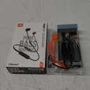 JBL Tune 125 - Bluetooth Wireless in-Ear Headphones with 3-Button Mic/Remote and Flat Cable - Black, Small