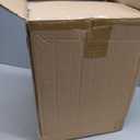 New England Stories Revolving Spice Rack Set with 35 Spice Jars, Kitchen Spice Tower Organizer for Countertop or Cabinet - Carousel Storage Includes 386 Spice Labels (Wood)