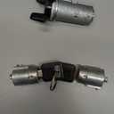 Metal Exterior Door Handles w/Lock Cylinders for 1988-1994 Chevy C1500 C2500 C3500 HD K1500 K2500 K350 Tahoe Suburban GMC Yukon, Front Left & Right Replaces 15742229 15742230