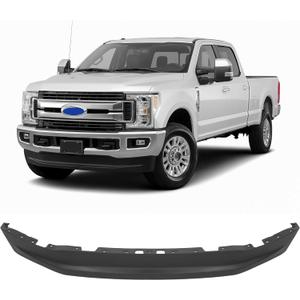 ALMULOO Front Bumper Valance Compatible with 2017-2019 Ford F-250 F-350 F-450 F-550 Super Duty Pickup 6.5 4-Wheel Drive Models Replacement for HC3Z17626AB/ HC3Z17626AE Bumper Lip Air Dam Deflector