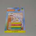 Creativity for Kids Window Art Fun Fruits - Paint and Decorate 2 Suncatchers, Create Your Own Window Art for Kids 1 Pack