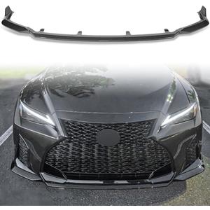 Front Bumper Lip Chin Spoiler Fit for 2021-2025 Lexus IS350 F-Sport ONLY,Carbon
