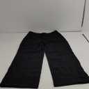 Acelitt Womens Casual Winter Straight Leg Elastic Waist Corduroy Pants with Pockets, (X-Large, 1b Black)