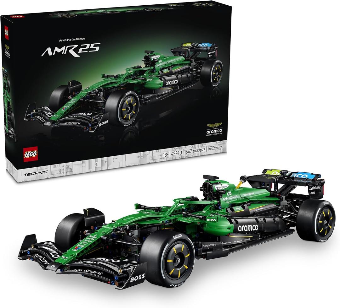 LEGO Technic Aston Martin Aramco AMR25 F1 Car 42240