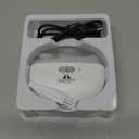 Electric Nail Clipper with Polishing - 2 in 1 Automatic Nail Clippers,Dust Storage & LED Light,Rechargeable,Cordless Electric Nail Trimmer for Men/Women/Seniors/Kids