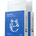 ELS PET Clumping Cat Litters 2 Packs, Strong 3 in 1 Mixed Cat Litter, Unscented Ultra Absorbent and Fast Drying Cat Litter, Flushable Odor Eliminating