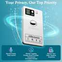 AI Voice Recorder, Transcribe & Summarize with Deep AI Analysis, Support 152 Languages, App Control, AI Noise Cancellation, Upgraded Built-in MagSafe, 64GB Audio Recorder for Meetings, Lectures, Call