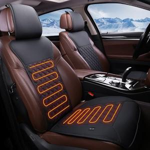 LUSRAIT Universal Seat Cushion, Comfortable Seat Cover with Full Back Support in Winter (Large)