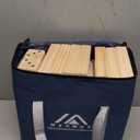 Megwoz Giant Tumble Tower Games for Kids and Adults 57 Blocks New Zealand Pine Wooden Blocks Stacking to Over 4.2FT Family Game for Indoors Outdoors Yard Games for Family