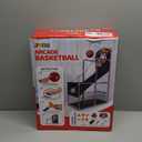 JOYIN Arcade Basketball Game Set with 4 Balls and Hoop for Kids 3 to 12 Years Old Indoor Outdoor Sport Play - Easy Set Up - Air Pump Included - Ideal for Competition