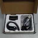 SAMCOM Wireless Earpiece with 2 Pin Dongle for FPCN30A/FPCN10A Radios, Hands-Free Wireless Headset with PTT Microphone Speaker for K Plug Walkie Talkies - Radios Not Include