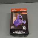 Joiedomi 4.5 FT Halloween Inflatable Scary Ghost Outdoor Decoration, Inflatable Window Breaker Decoration with Rotating Purple LEDs, Blow Up Ghost Halloween Window Decor for Party Garden Yard Decor