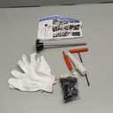 22Pcs Quick Change Tire Valve Tool Kit, Tire Valve Stem Core Quickly Replacement Tool Kit, Perfect Tool for Replacing Leaky Valves in Cars,ATVs,Trucks, etc, With 4 TR413/TR414, 8-Way Valve Tool