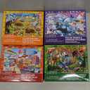 QUOKKA Puzzles for Kids Ages 4-6 - 4 x 60 Puzzles for Toddlers 5-8 - Educational Search and Find Toy for 8-10 yo for Learning Forest Polar, USA National Park Animals and City Life, Missing Pieces