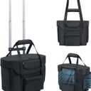 Carrying Case Compatible with ECOFLOW DELTA 2,Portable Power Station Bag,Soft Generator Cover Compatible with ECOFLOW DELTA 2 Bag with Wheels and Pull Rods Suitable for Camping Essentials