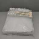 UNKU Cube Storage Organizer, 6 Cube Closet Organizer Storage Shelves, DIY Stackable Bookcase, Clothes Organizer Shelf for Closet, Bedroom, Living Room, Cabinet, Home, Office, Translucent (Clear)