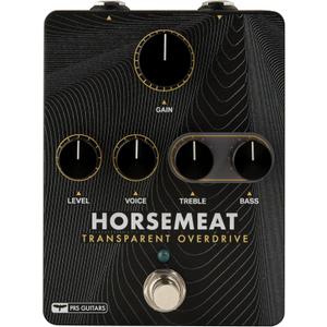 PRS Guitars Horsemeat Overdrive Pedal, Black (108530 001) PRS Guitars Horsemeat Overdrive Pedal, Black (108530 001)