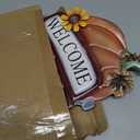 YEAHOME Fall Decorations Outdoor,Multiple Stacked Pumpkin Truck Decorative Garden Stakes for Fall Decor, Autumn Metal Yard Signs for Home Outside Garden Lawn Porch, Thanksgiving Decorations Outdoor