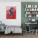 Superheroes watercolor wall art poster prints, superheroes wall art, set of 4 Unframed 8''x10'' posters for boys room superheroes room decor, Avengers Wall Art, Posters for Boys Room