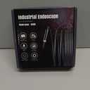 Endoscope Camera with Light,1920P HD Borescope Tools with 8 Adjustable LED Lights, Endoscope with Semi-Rigid Snake Camera, IP67 Waterproof Inspection Borescope for iOS and Android-16.4ft Dual-Lens